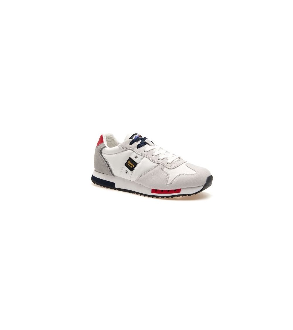 Blauer Sneakers hoch Queens01