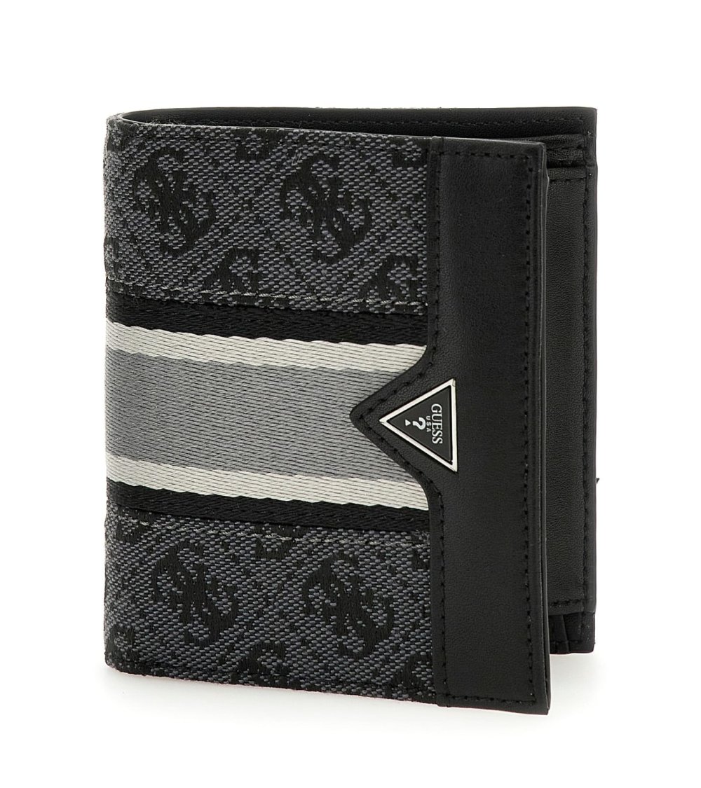 Guess portafoglio slim con chiusura con patta