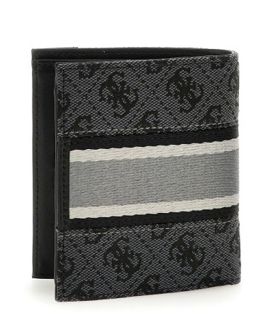 Guess portafoglio slim con chiusura con patta