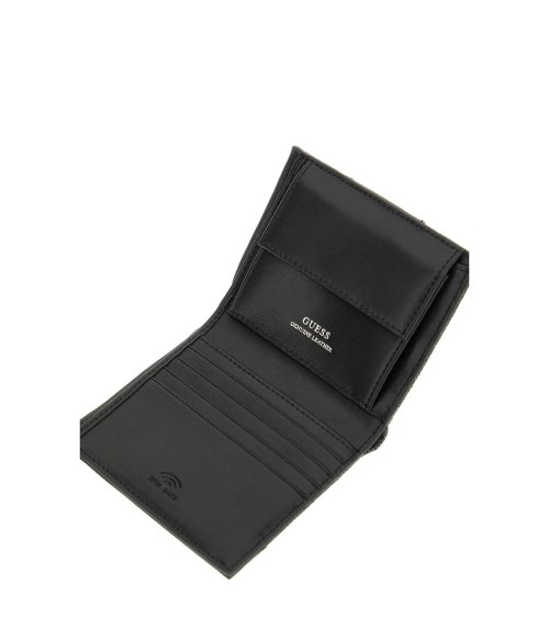 Guess portafoglio slim con chiusura con patta