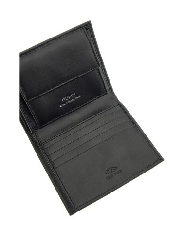 Guess foldable wallet with metallic logo