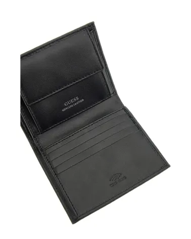 Guess foldable wallet with metallic logo