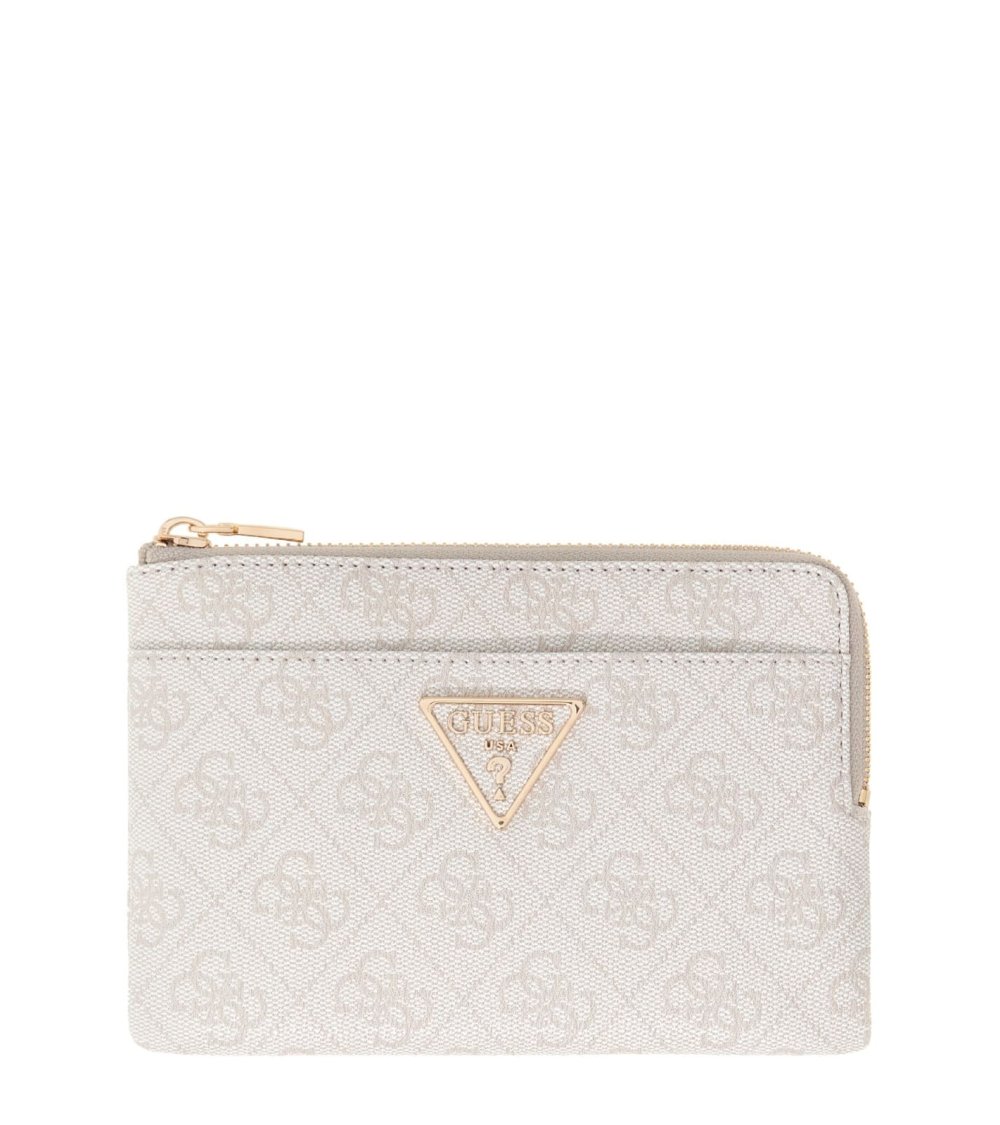 Guess cardholder with zip closure