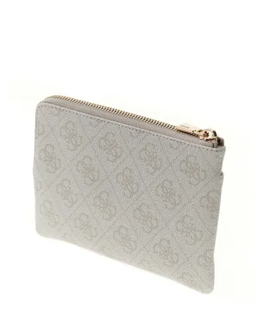Guess cardholder with zip closure