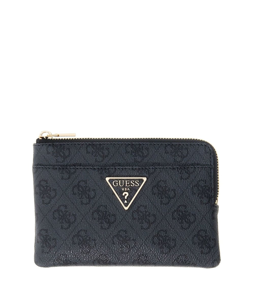 Portacarte Guess con chiusura zip