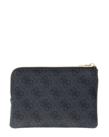 Portacarte Guess con chiusura zip