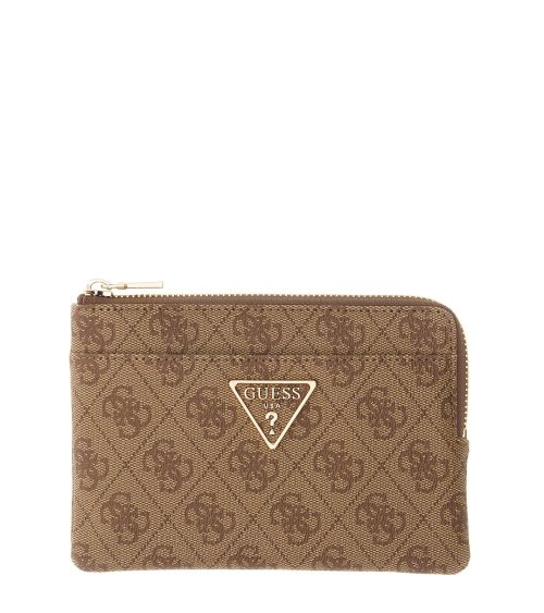 Portacarte Guess con chiusura zip