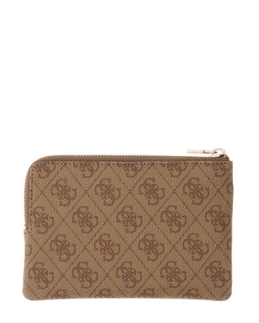 Portacarte Guess con chiusura zip