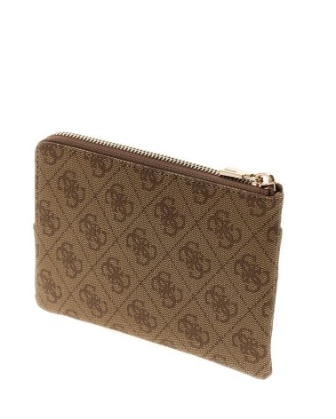 Portacarte Guess con chiusura zip