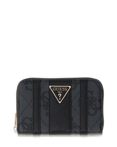Guess billetera zip around con logo