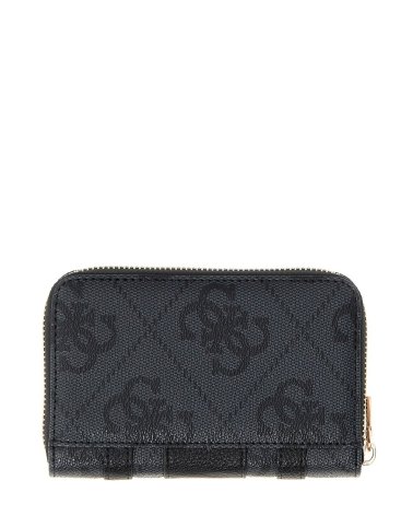 Guess billetera zip around con logo