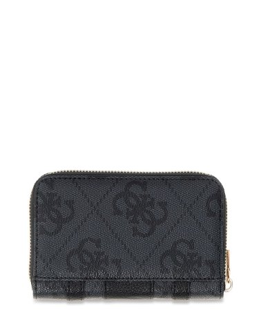 Guess billetera zip around con logo