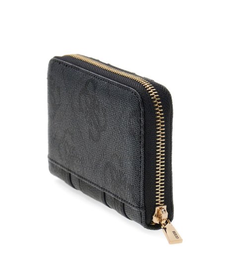 Guess billetera zip around con logo