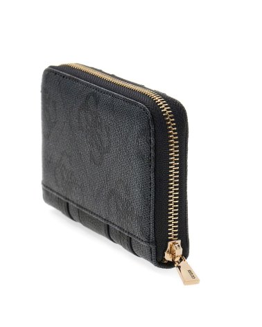 Guess portafoglio zip around con logo