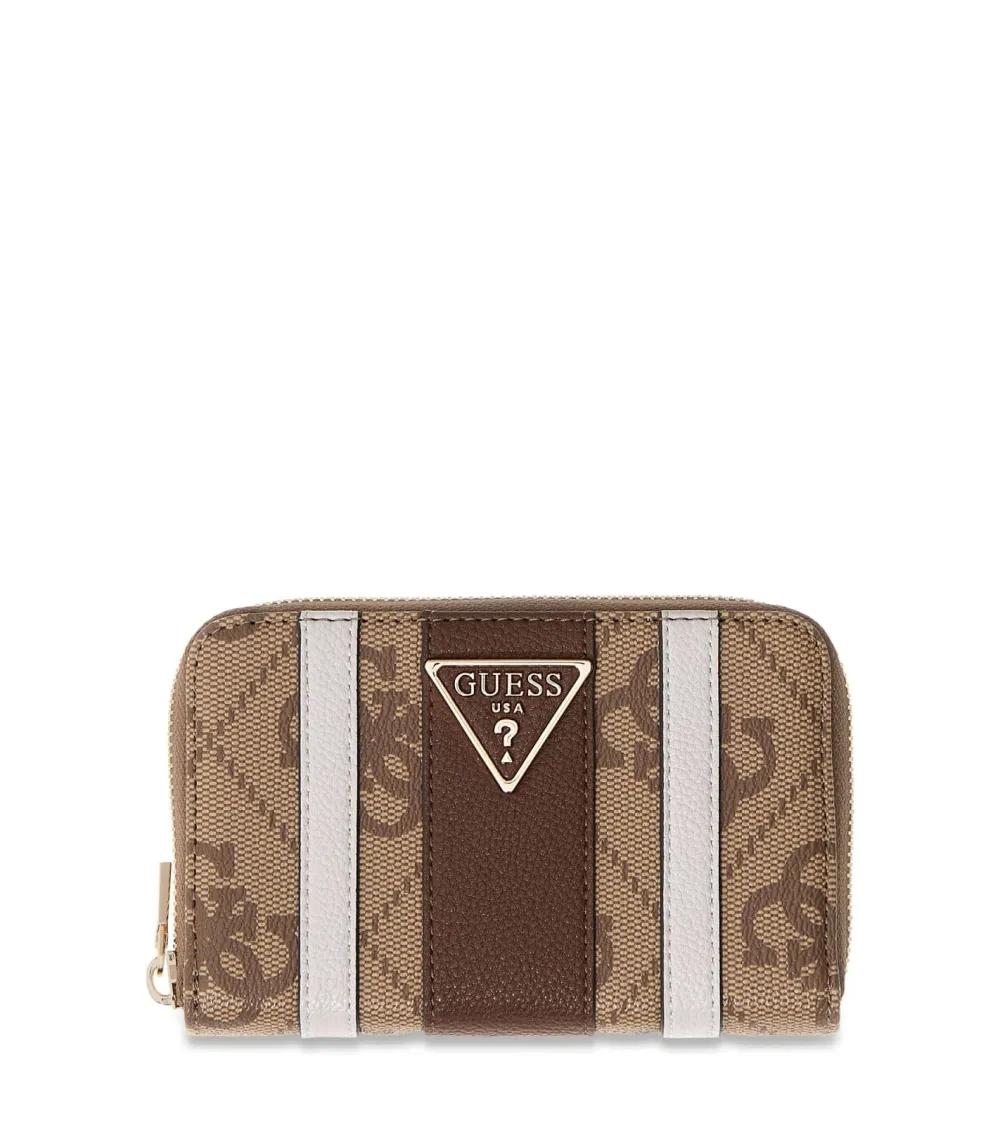 Guess portefeuille zip around avec logo