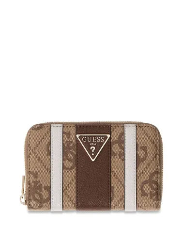 Guess portefeuille zip around avec logo
