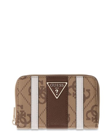 Guess zip around wallet with logo