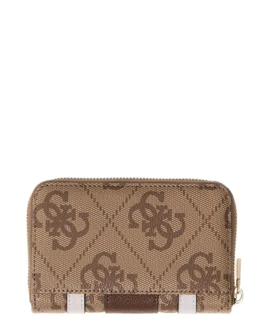 Guess zip around wallet with logo