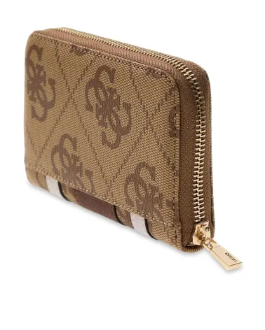 Guess portefeuille zip around avec logo