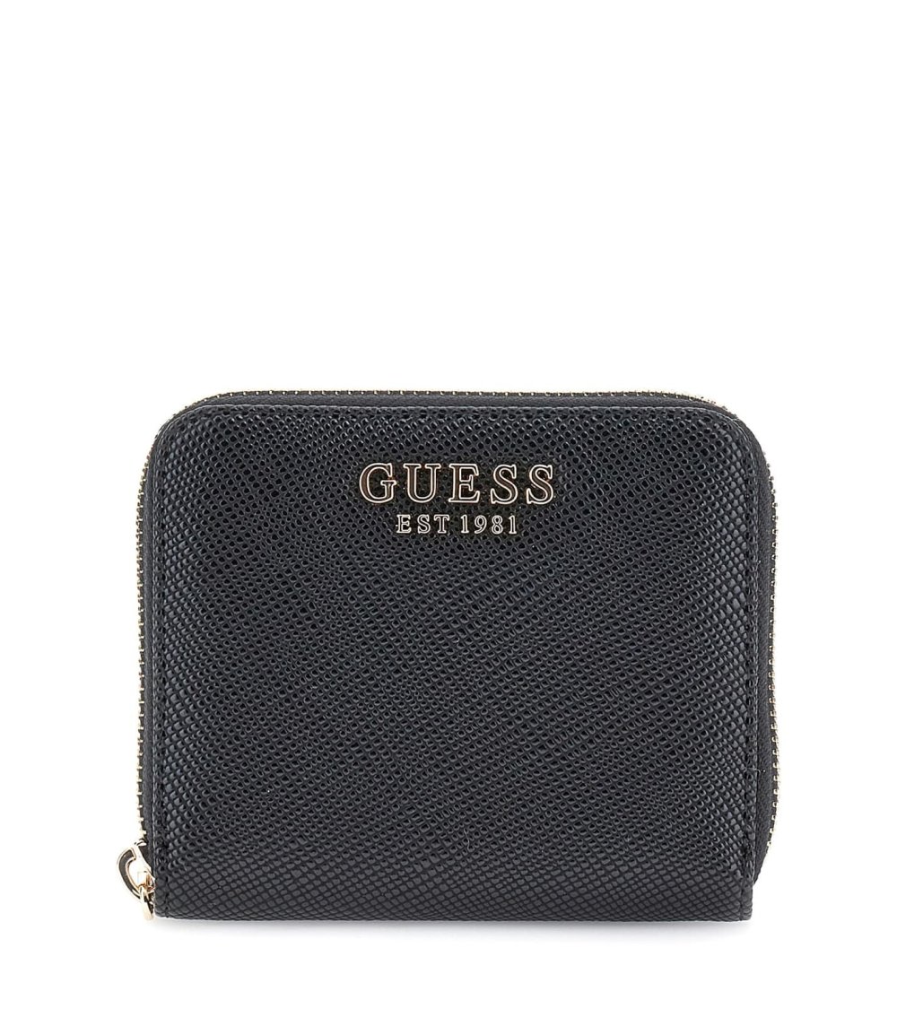 Guess billetera Laurel II zip con logo
