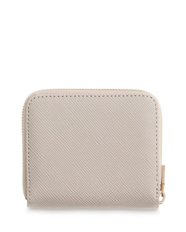 Guess billetera Laurel II zip con logo