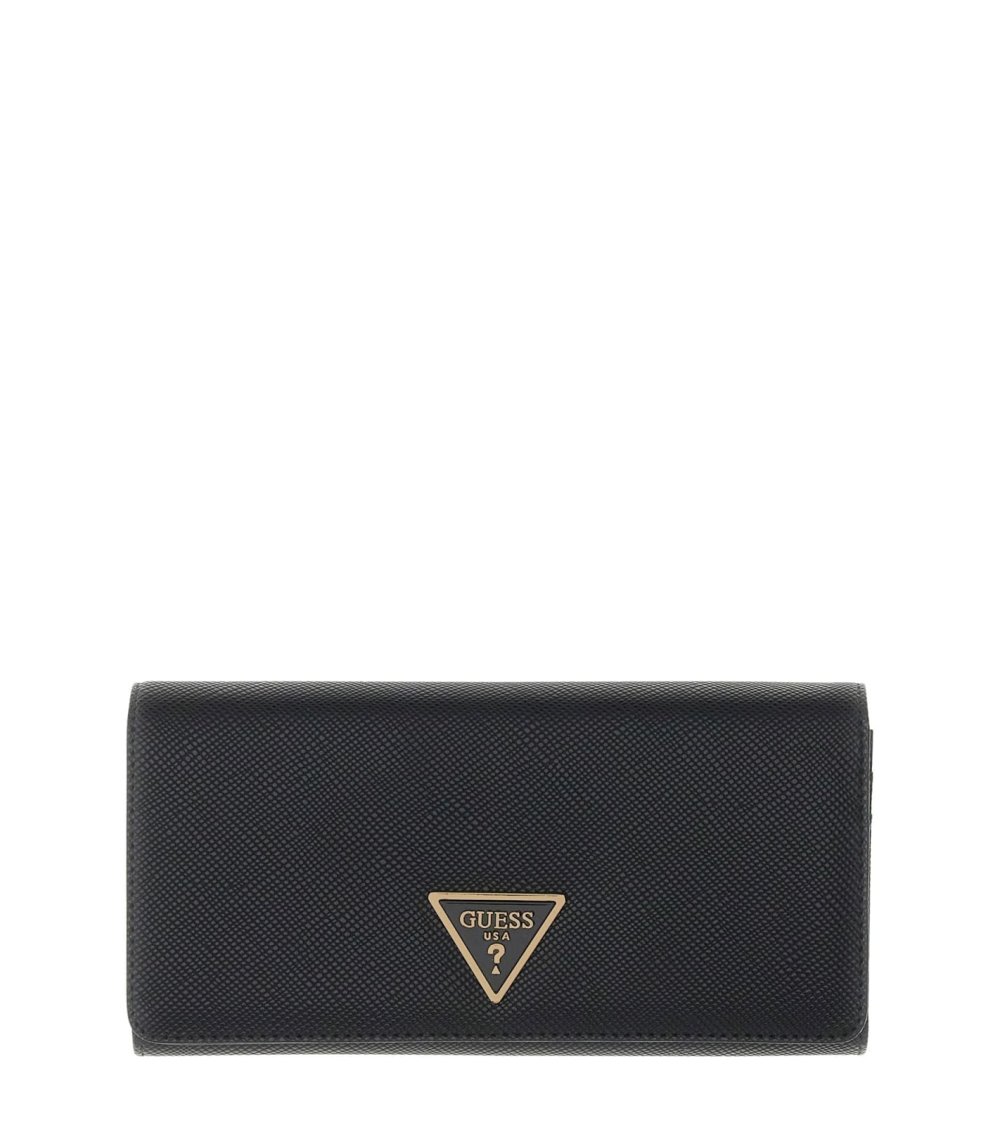 Cartera Guess con solapa y cierre a presión