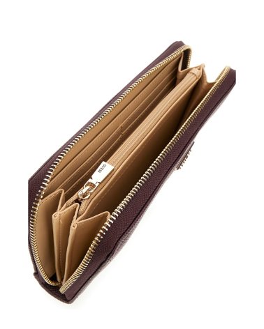 Guess portafoglio lungo con zip