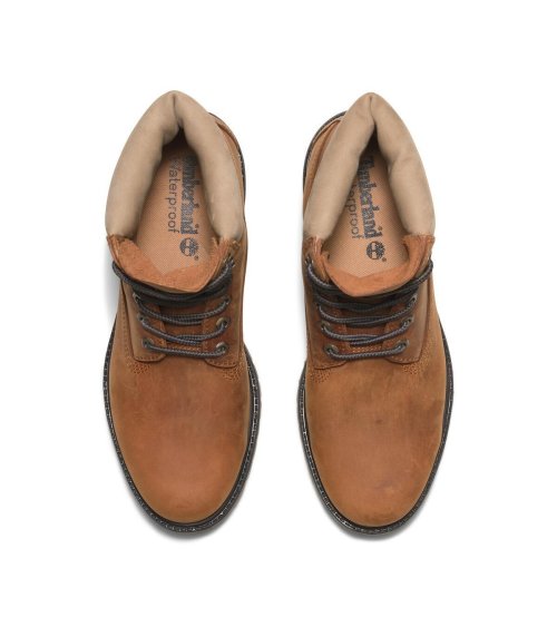 Timberland stivali in pelle con lacci