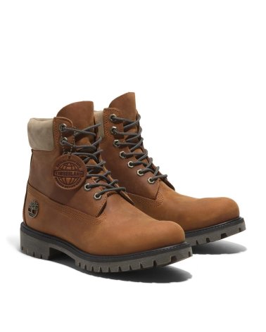 Timberland Leather Lace-Up Boots
