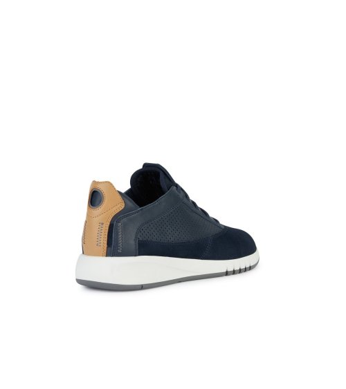 Geox U Aerantis B baskets basses daim