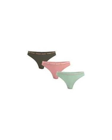 Tommy Hilfiger set 3 tangas con logo