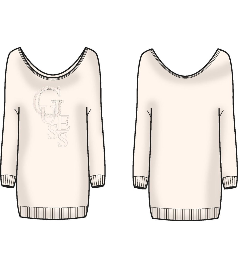 Guess camiseta logo y strass