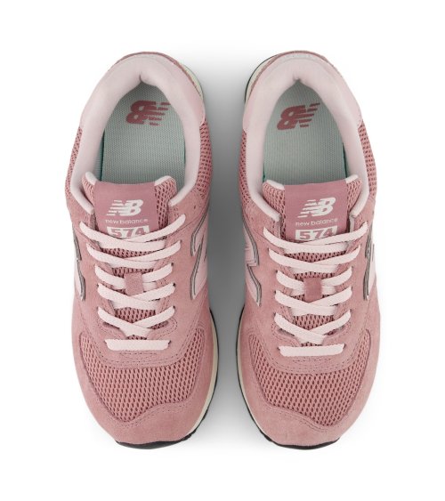 New Balance sneakers basse in mesh e camoscio