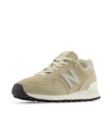 New Balance sneakers basse in mesh e camoscio