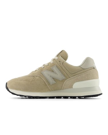 New Balance sneakers basse in mesh e camoscio