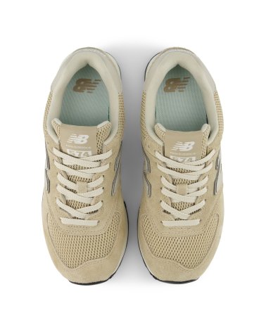 New Balance sneakers basse in mesh e camoscio