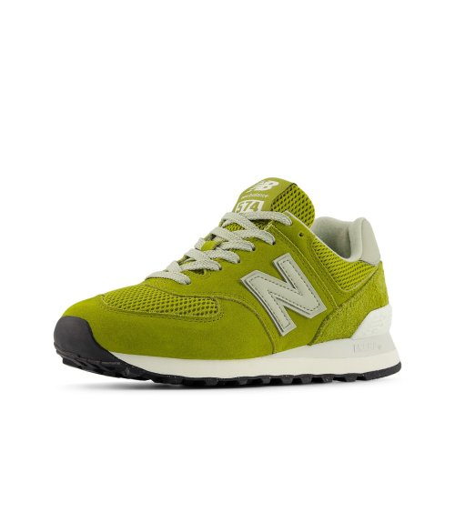 New Balance sneakers basse in mesh e camoscio
