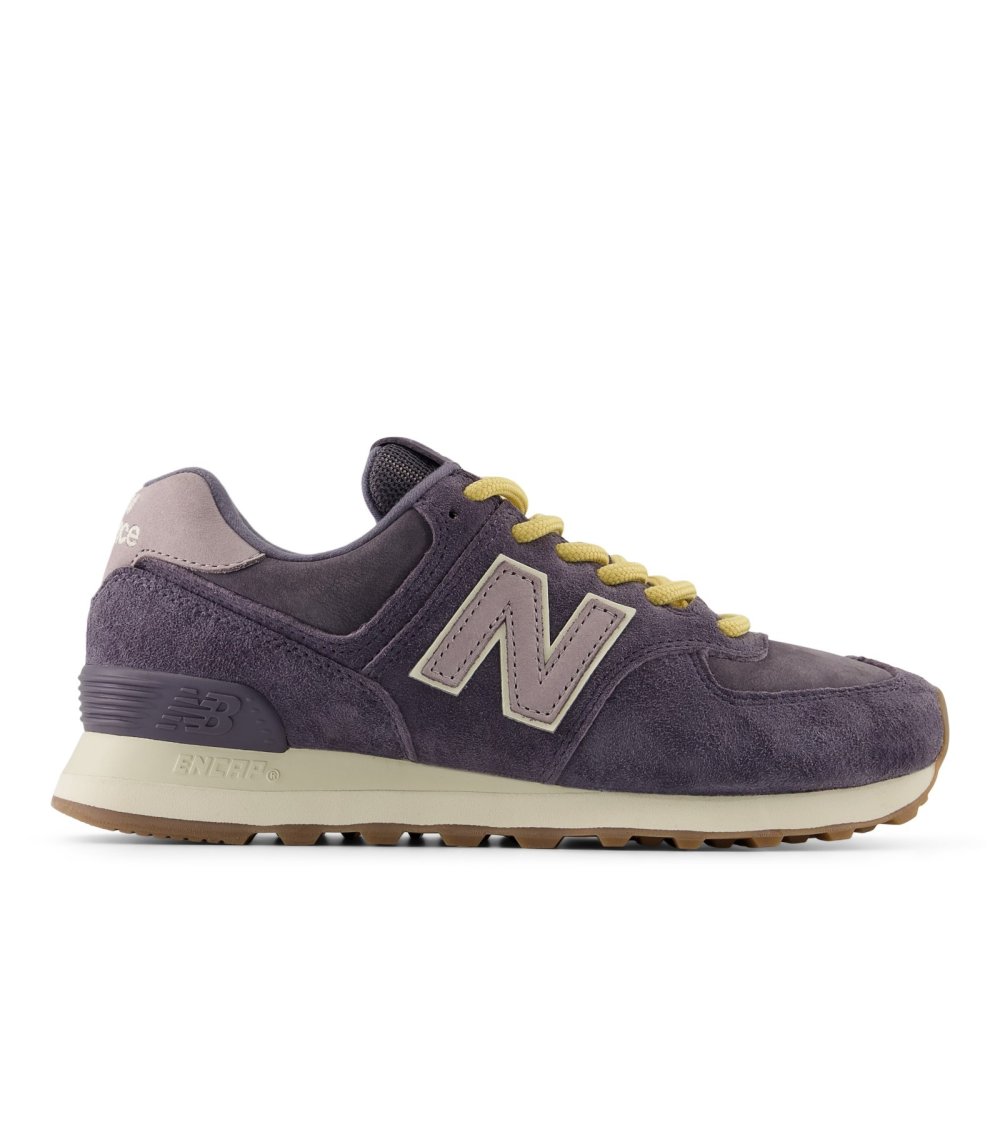 New Balance sneakers basse in mesh e camoscio