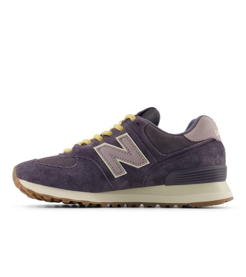 New Balance sneakers basse in mesh e camoscio