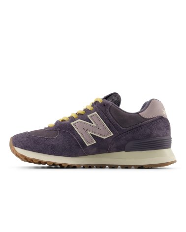 New Balance sneakers basse in mesh e camoscio