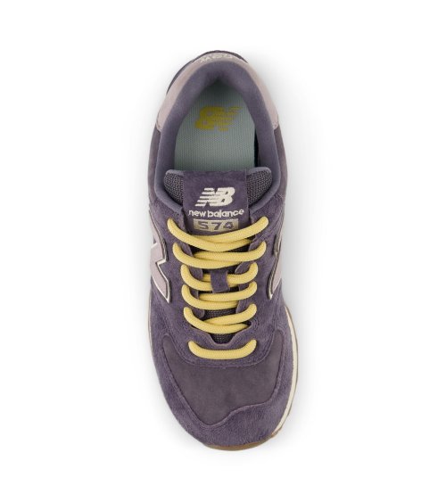 New Balance sneakers basse in mesh e camoscio
