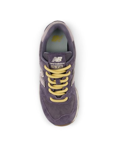 New Balance sneakers basse in mesh e camoscio