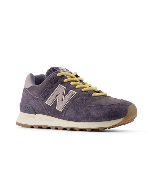 New Balance sneakers basse in mesh e camoscio