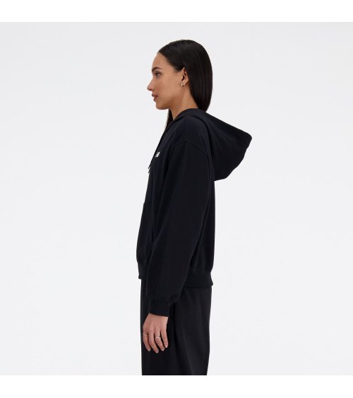 New Balance felpa cappuccio e zip