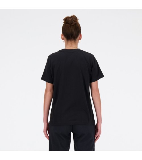 New Balance French Terry Stacked Logo Crew T-Shirt