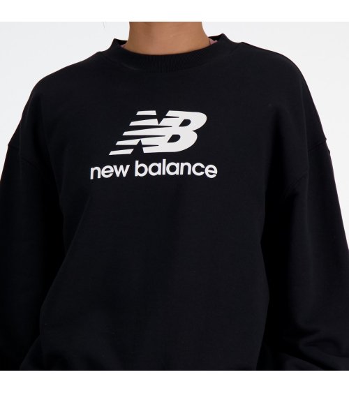 New Balance sudadera logo frontal