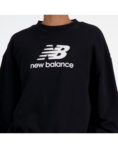 New Balance front logo crewneck sweatshirt
