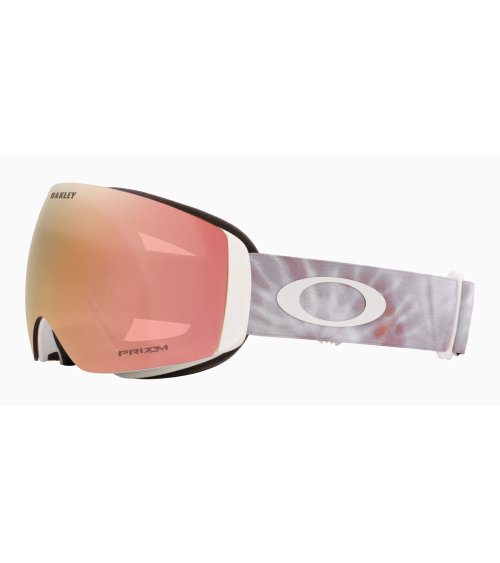 Oakley Flight Deck ski goggles with mirrored lens