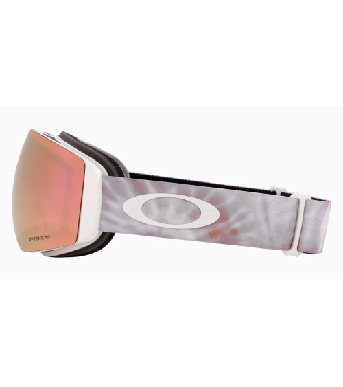 Oakley Flight Deck ski goggles with mirrored lens