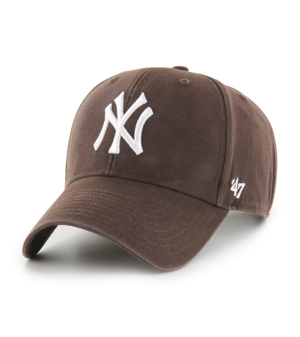 '47 New York Yankees Cap with Curved Brim